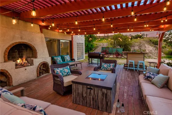 a kitchen with a stove and a microwave