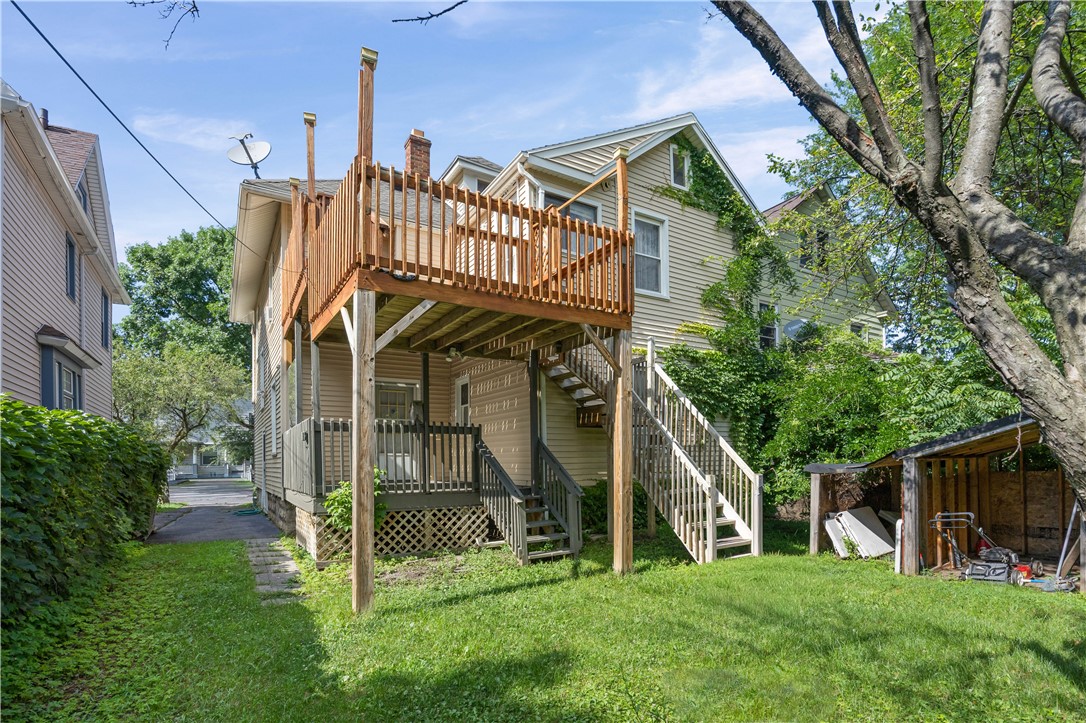 827 Garson Avenue Rochester, NY 14609 - Photo 37 of 40 2 Tiered Deck