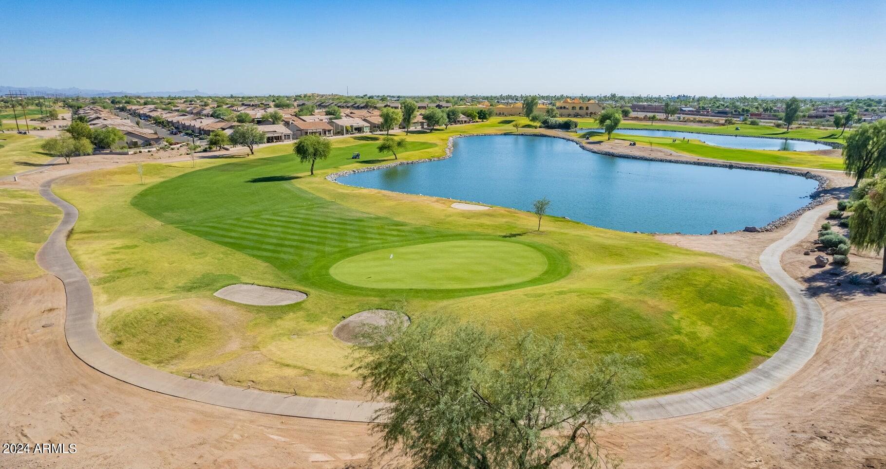 7581 Rugged Ironwood Road Gold Canyon, AZ 85118 - Photo 7 of 20 Pond area-Aerial