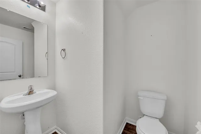a bathroom with a sink and a toilet