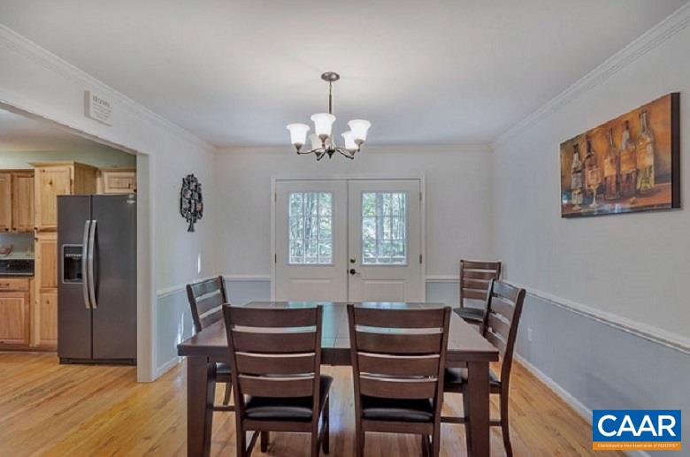 5 Cliftwood Road Palmyra, VA 22963 - Photo 11 of 49 a view of a dining room with furniture and wooden floor
