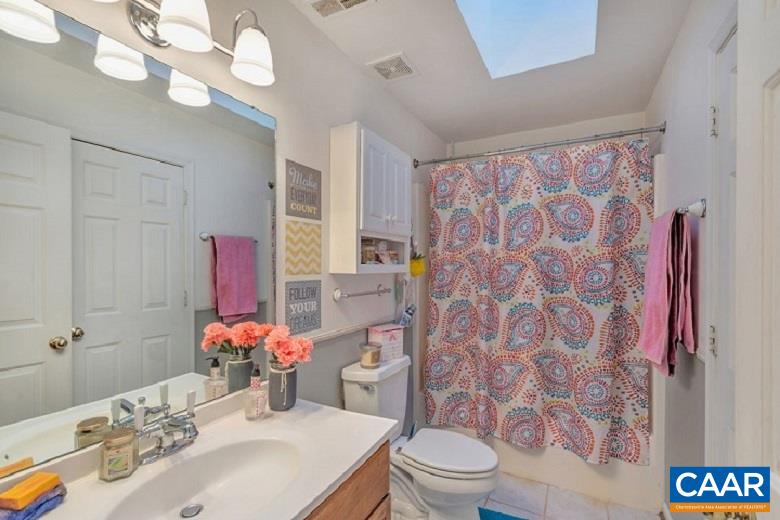 5 Cliftwood Road Palmyra, VA 22963 - Photo 15 of 49 a bathroom with a sink vanity mirror and toilet