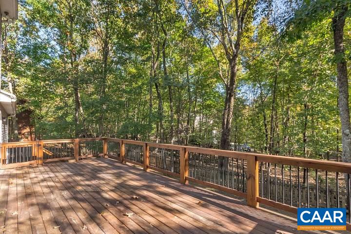 5 Cliftwood Road Palmyra, VA 22963 - Photo 21 of 49 a view of a bench in the roof deck