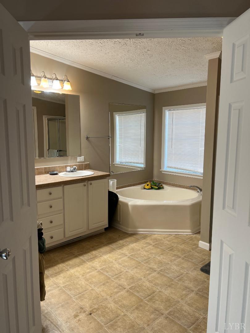 263 George Hairston Road Fieldale, VA 24089 - Photo 14 of 22 a spacious bathroom with a tub sink and mirror