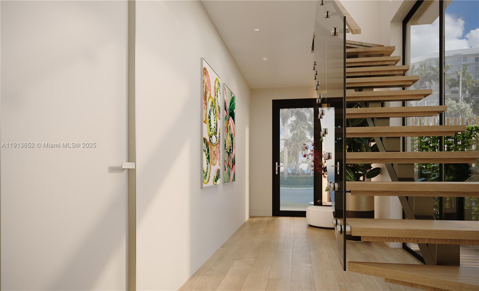 10190 East Bay Harbor Drive, Unit 13 Bay Harbor Islands, FL 33154 - Photo 9 of 11 a view of a hallway with furniture and entryway
