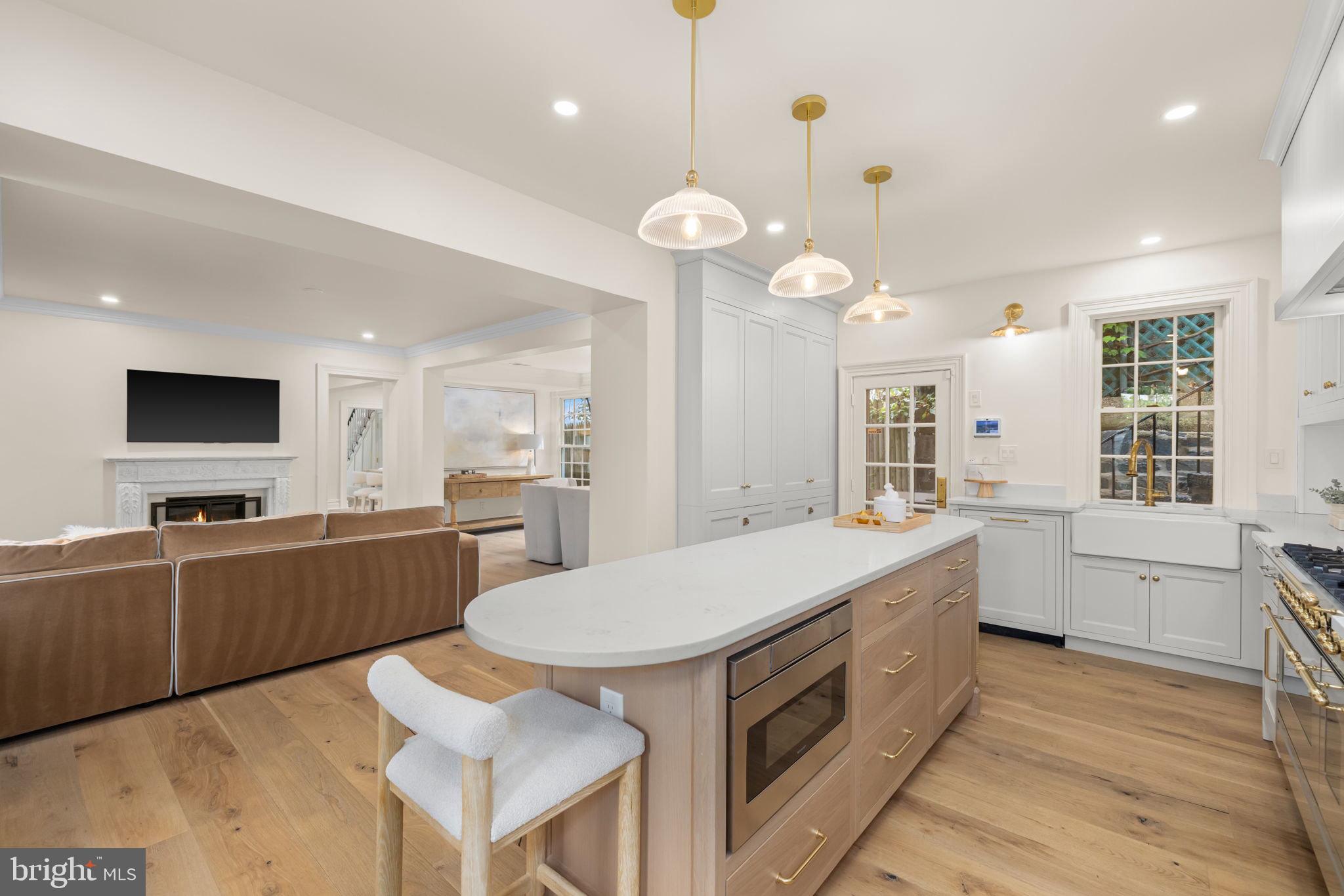 1234 33rd Street Northwest Washington, DC 20007 - Photo 6 of 20 Kitchen/Family Room