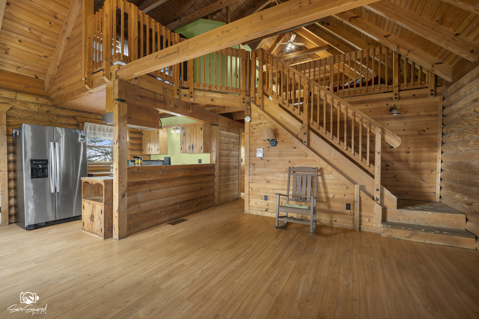1235 North 1450 East Road Onarga, IL 60955 - Photo 23 of 34 a view of entryway and hall with wooden floor