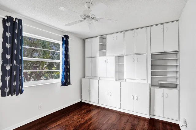 a swimming pool and lake view