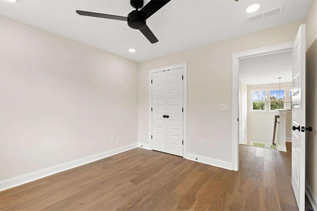 591 Welcome Road Roopville, GA 30170 - Photo 44 of 60 wooden floor in an empty room
