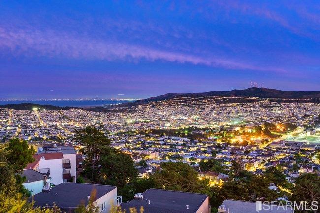 464 Lansdale Avenue San Francisco, CA 94127 - Photo 60 of 61 a view of a city with ocean