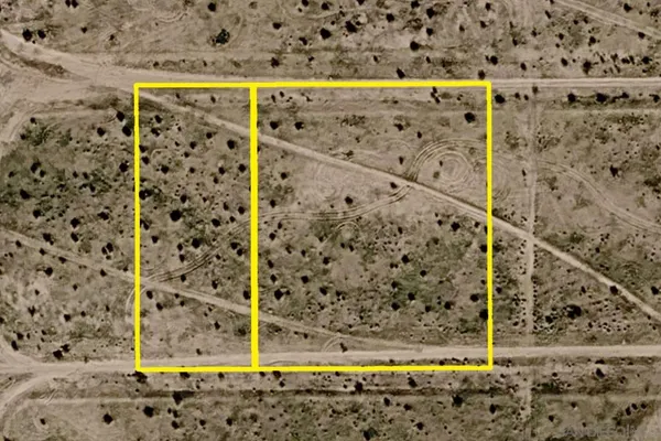 $24,995 | 0 Between Vulcon And Hood Avenue, Unit 3 AND 4, Ridgecrest, CA 93555