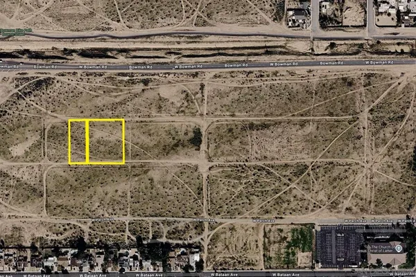 $24,995 | 0 Between Vulcon And Hood Avenue, Unit 3 AND 4, Ridgecrest, CA 93555