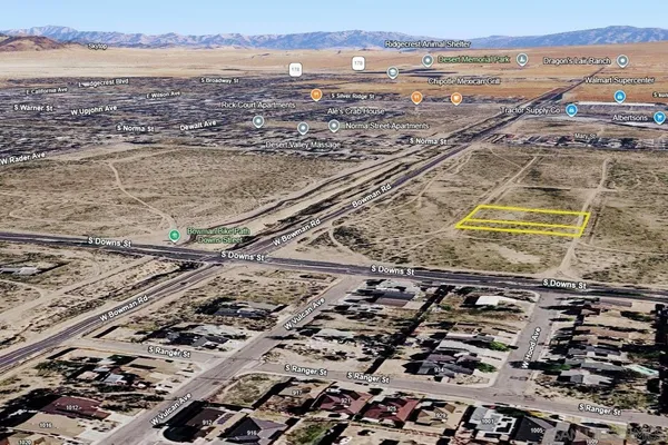 $24,995 | 0 Between Vulcon And Hood Avenue, Unit 3 AND 4, Ridgecrest, CA 93555