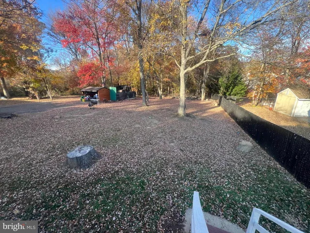 a view of road with trees