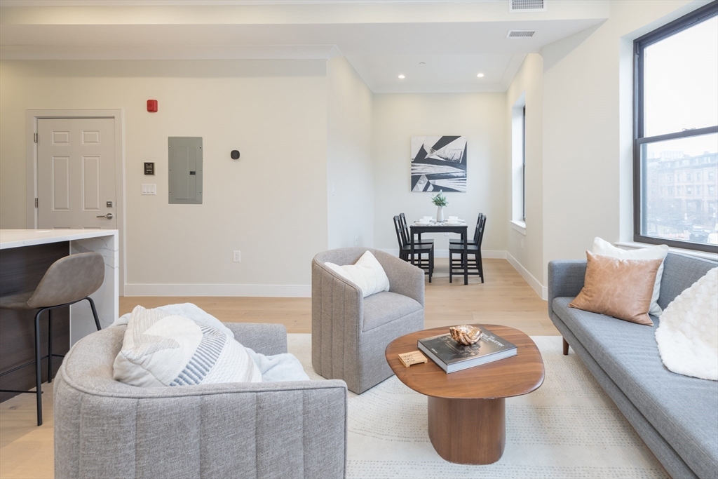 577 Massachusetts Avenue, Unit C Boston, MA 02118 - Photo 6 of 12 a living room with furniture and view of living room