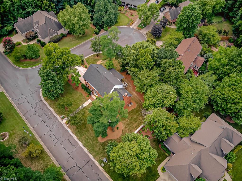 3835 Edgewater Street High Point, NC 27265 - Photo 29 of 30 As you can see, the home is a private oasis of it's own on the .36 acre lot with a cul-de- sac access.