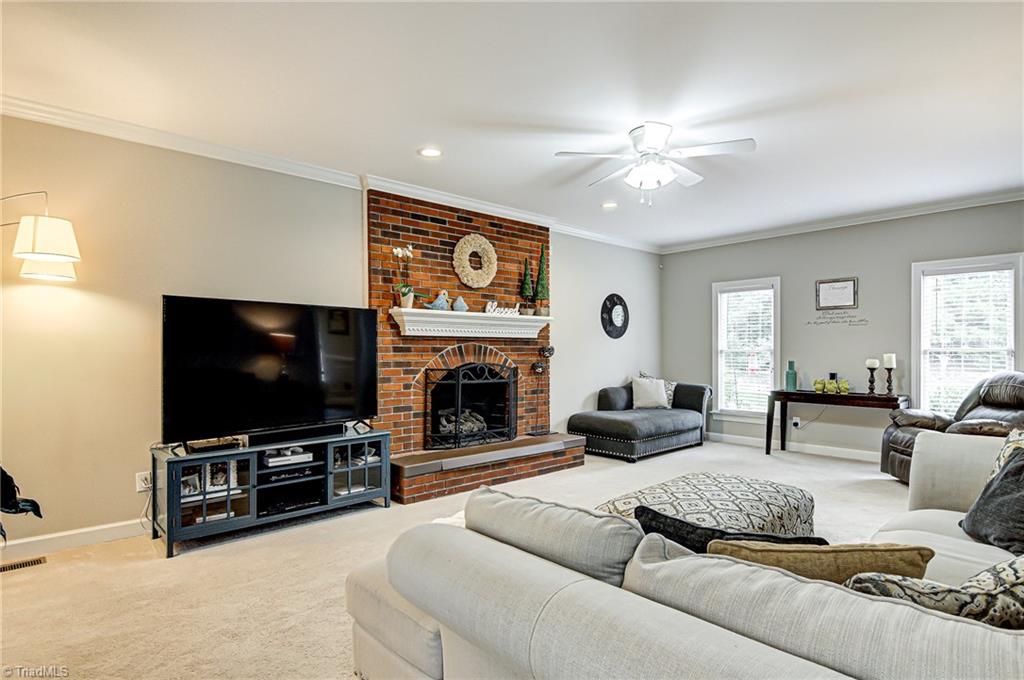 3835 Edgewater Street High Point, NC 27265 - Photo 7 of 30 As you can see, the great room is large and a perfect room for your family to be at the end of the day.