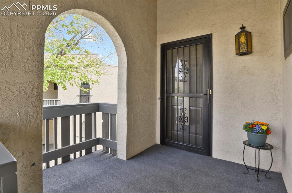 1122 Fontmore Road, Unit C Colorado Springs, CO 80904 - Photo 2 of 33 Private entry with deck