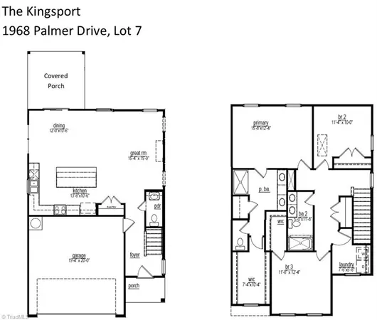 $348,990 | 1968 Palmer Drive, Graham, NC 27253