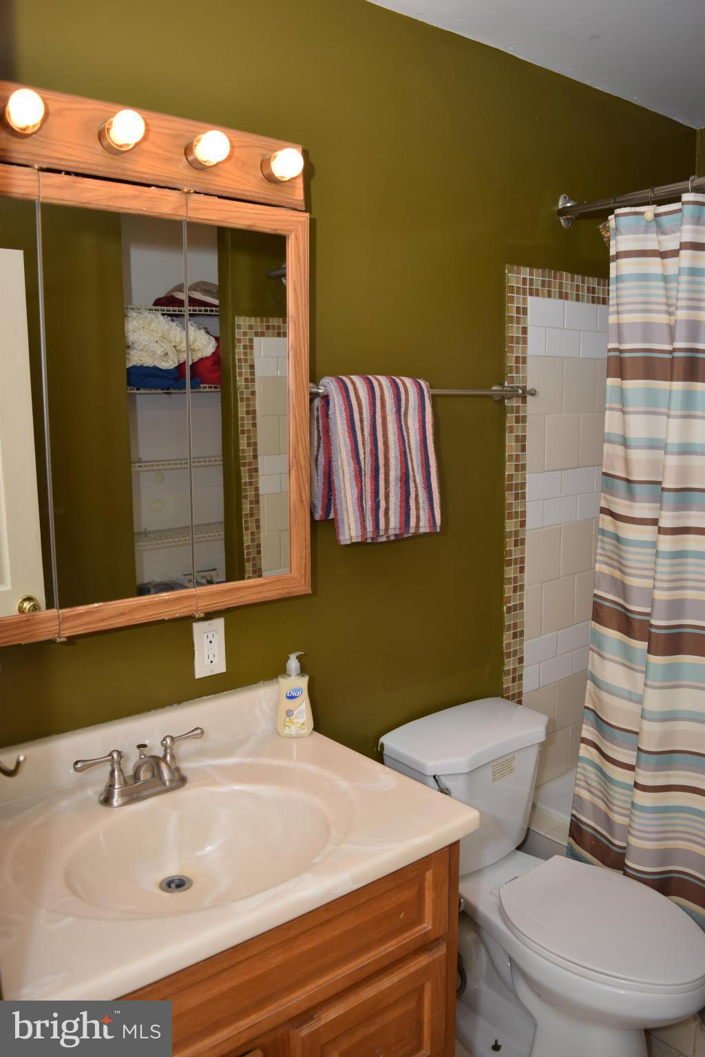4775 Byron Road Baltimore, MD 21244 - Photo 15 of 29 a bathroom with a sink and mirror with toilet