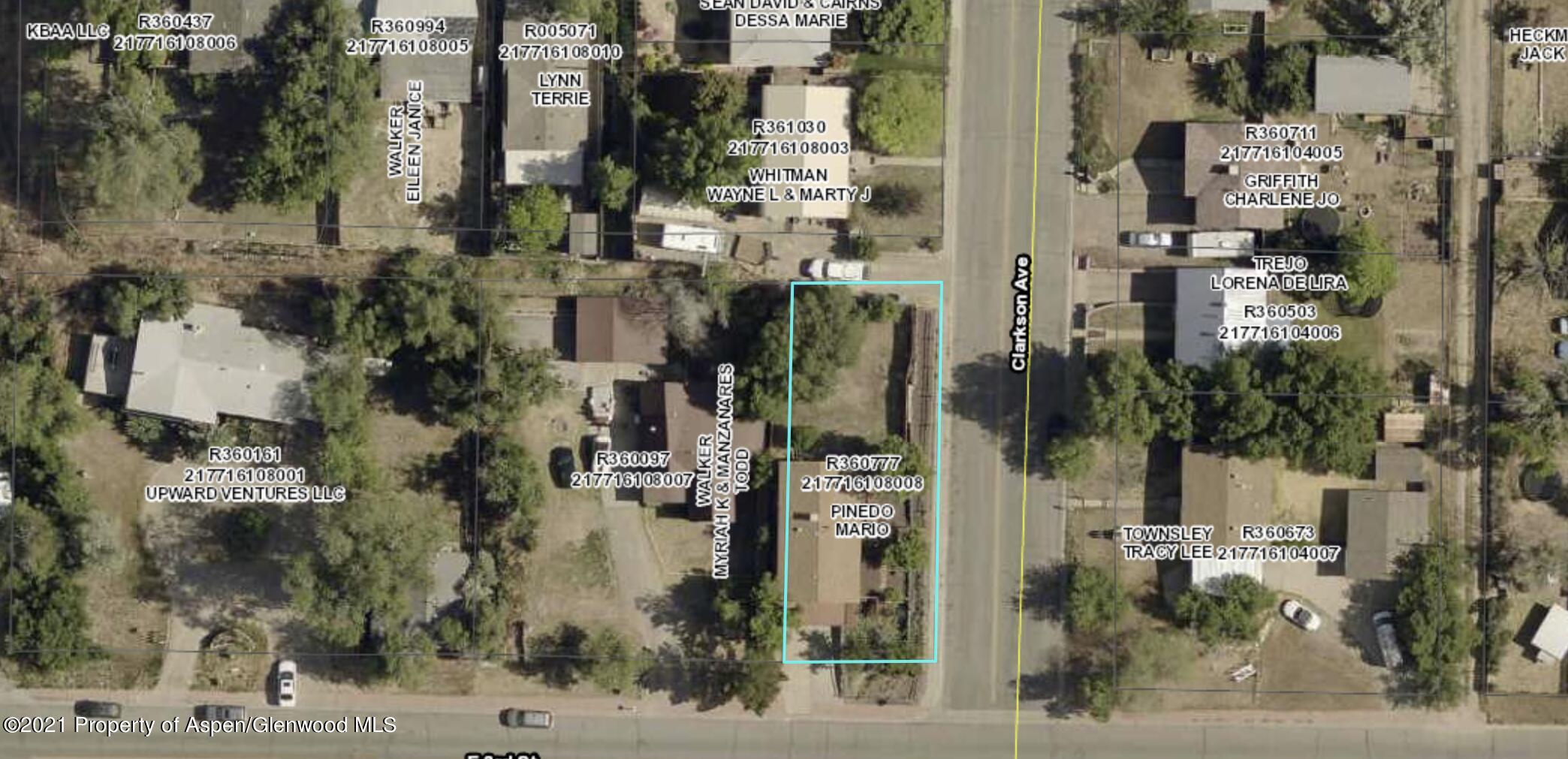 317 Clarkson Avenue Rifle, CO 81650 - Photo 17 of 17 an aerial view of residential houses with outdoor space
