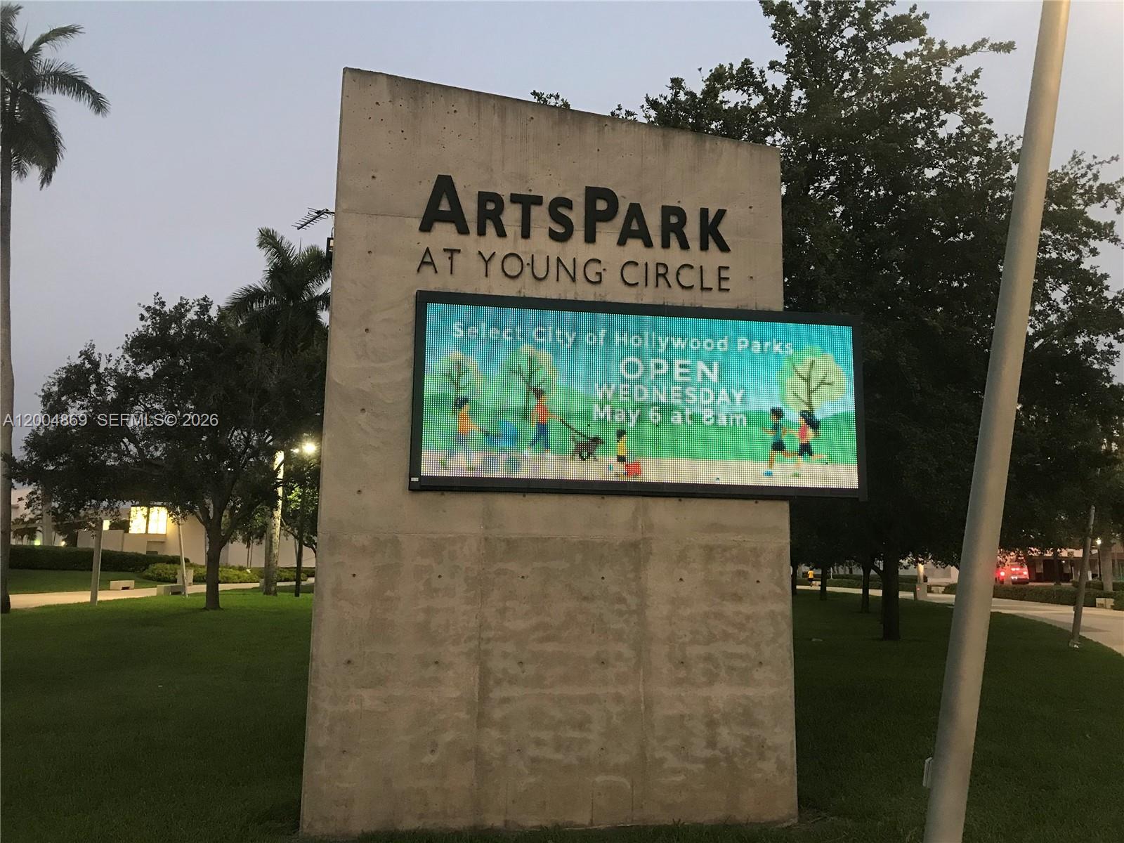 1029 Harrison Street Hollywood, FL 33019 - Photo 73 of 74 Hollywood ArtsPark at Young Circle