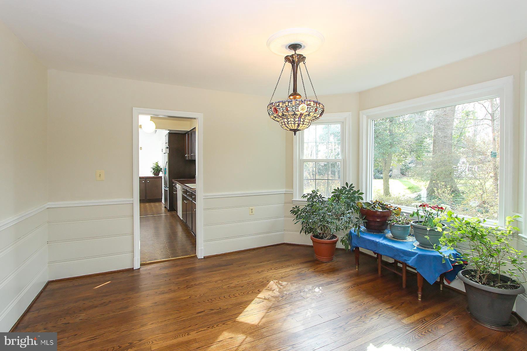 1111 Notley Road Silver Spring, MD 20904 - Photo 8 of 30 a room with wooden floor and a potted plant