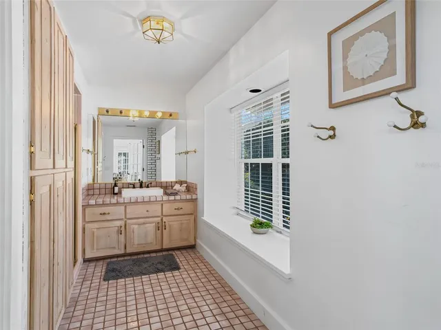 a room with dryer and washer