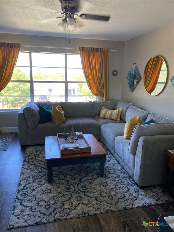 1307 Sherry Lane, Unit B Copperas Cove, TX 76522 - Photo 9 of 48 a living room with furniture and a large window