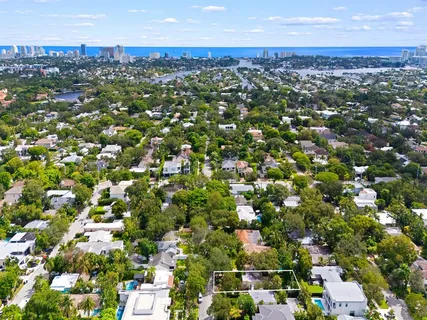 a view of city and mountain