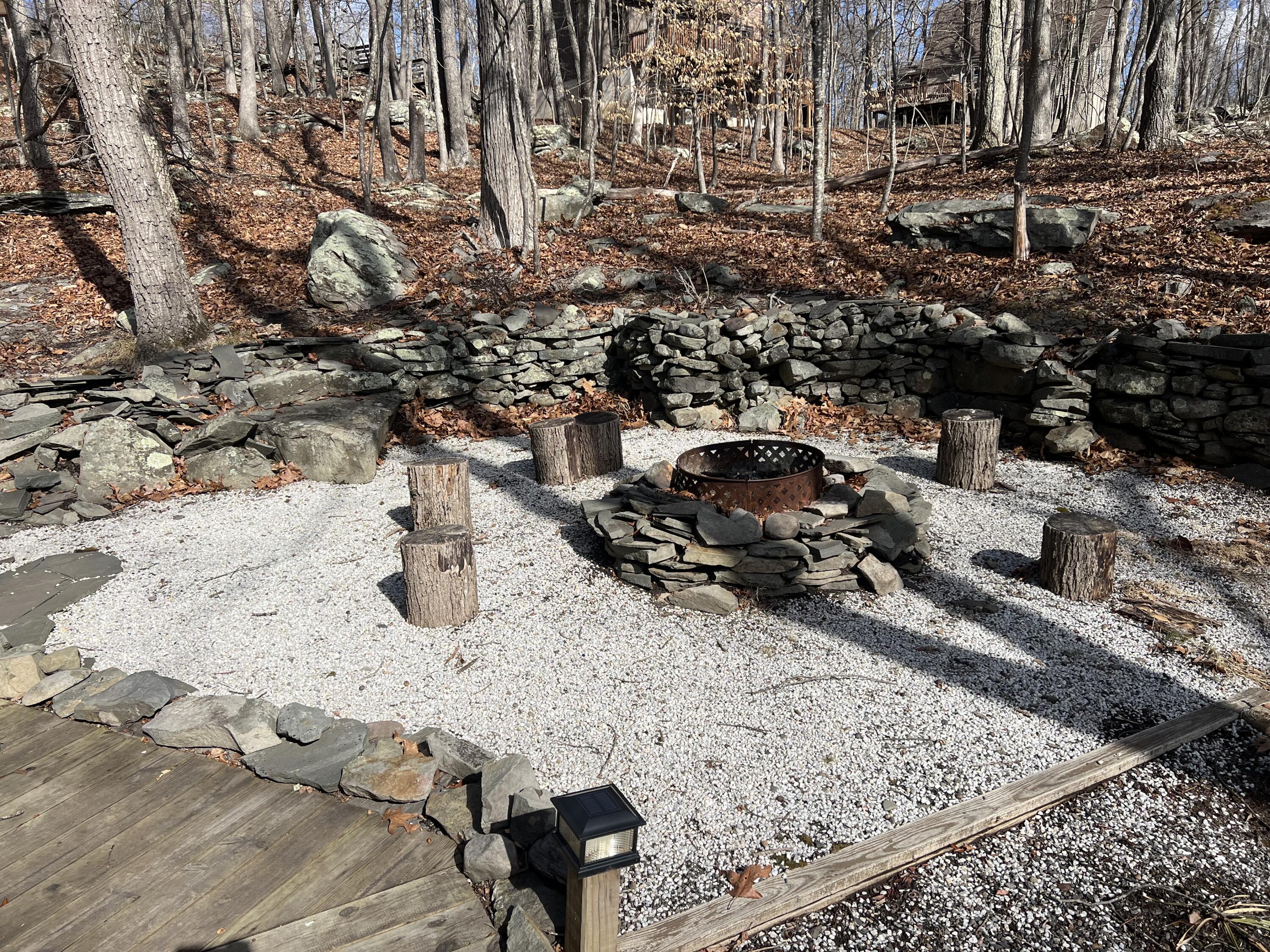 1057 Porter Drive Bushkill, PA 18324 - Photo 5 of 42 fire pit