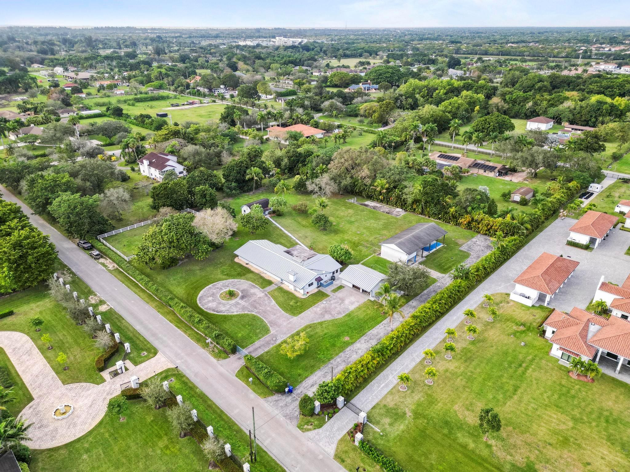 17781 Southwest 52nd Court Southwest Ranches, FL 33331 - Photo 21 of 39 an aerial view of a city