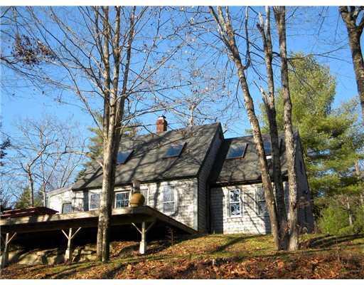 Exterior Front. deck off the front,...