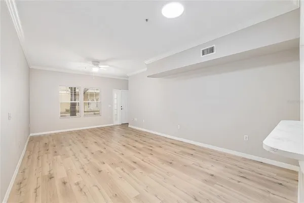 wooden floor in a room