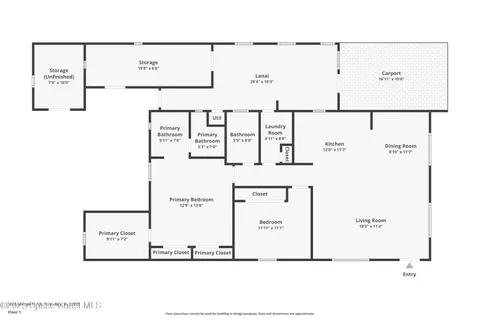 $179,900 | 1885 Mango Street Northeast, Palm Bay, FL 32905