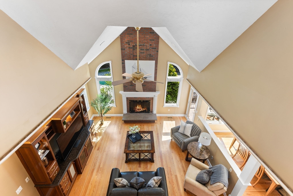 5 Linden Glen Road Canton, MA 02021 - Photo 17 of 42 a view of an entryway with fireplace