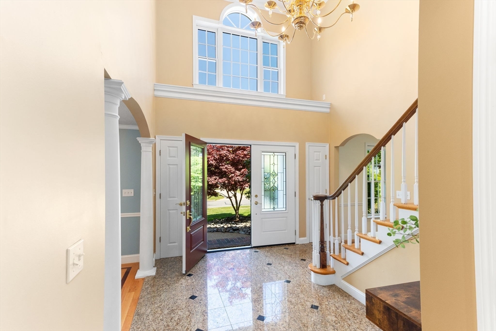 5 Linden Glen Road Canton, MA 02021 - Photo 3 of 42 a view of entryway and hall with wooden floor