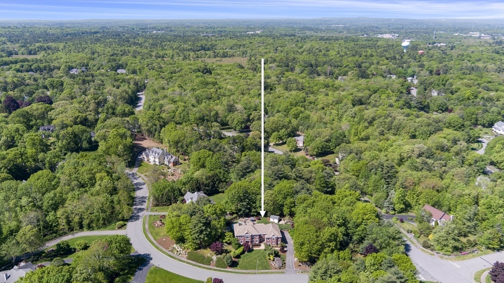 5 Linden Glen Road Canton, MA 02021 - Photo 34 of 42 a view of a city with lush green forest