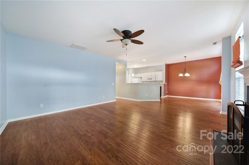 618 Bayou Circle Clover, SC 29710 - Photo 9 of 37 a view of empty room with wooden floor and fan