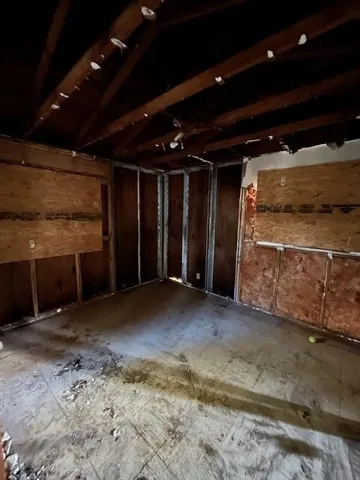 a view of empty room