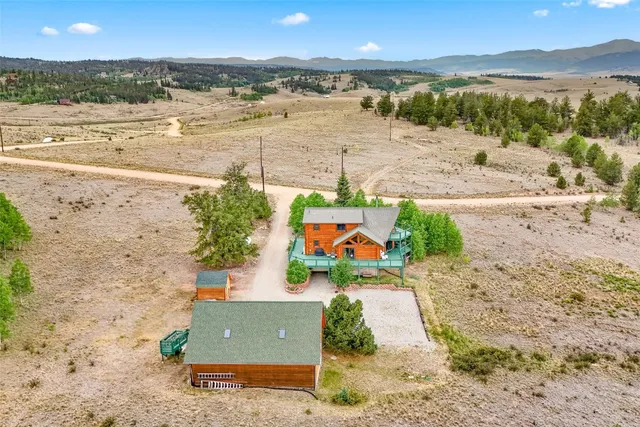a view of a lake with a mountain