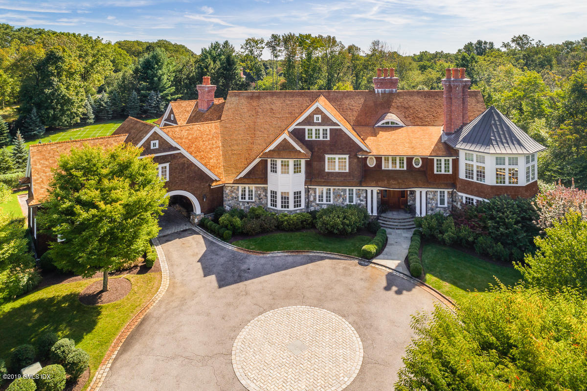 170 Old Mill Road Greenwich, CT 06831 - Photo 2 of 42 an aerial view of a house