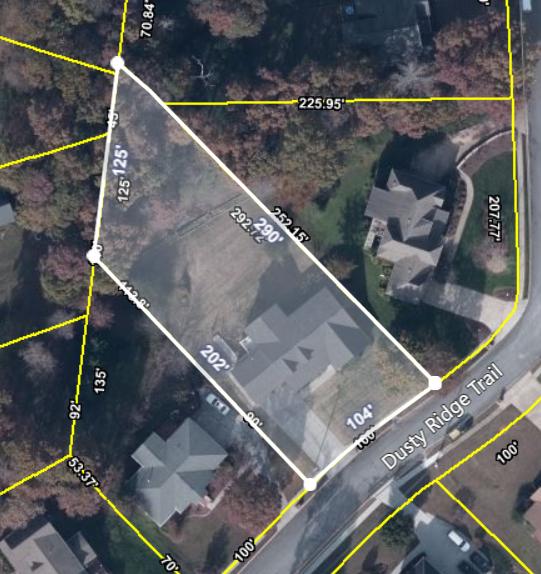 45 Dusty Ridge Trail Ringgold, GA 30736 - Photo 33 of 33 aerial