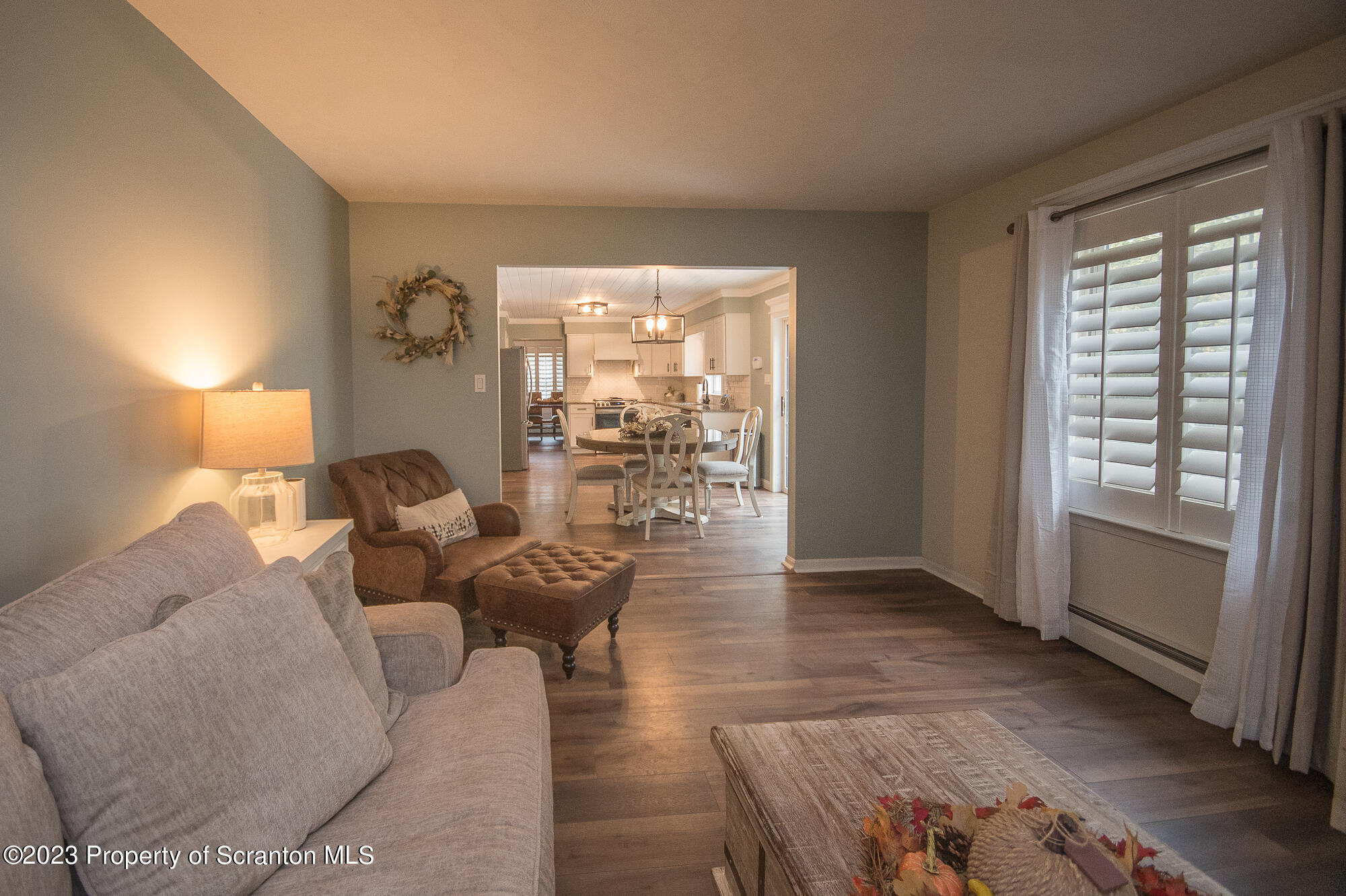 34 Blackberry Hill Road Moscow, PA 18444 - Photo 21 of 43 a living room with furniture and a large window