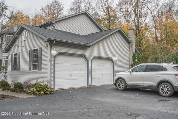 a view of a car garage
