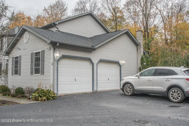 a view of a car garage