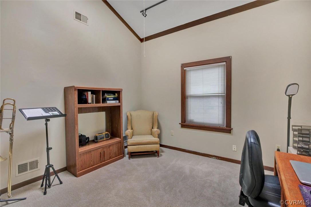 8714 Wishart Road Henrico, VA 23229 - Photo 21 of 35 First Floor Bedroom/Office/Rec Room with Closet. P