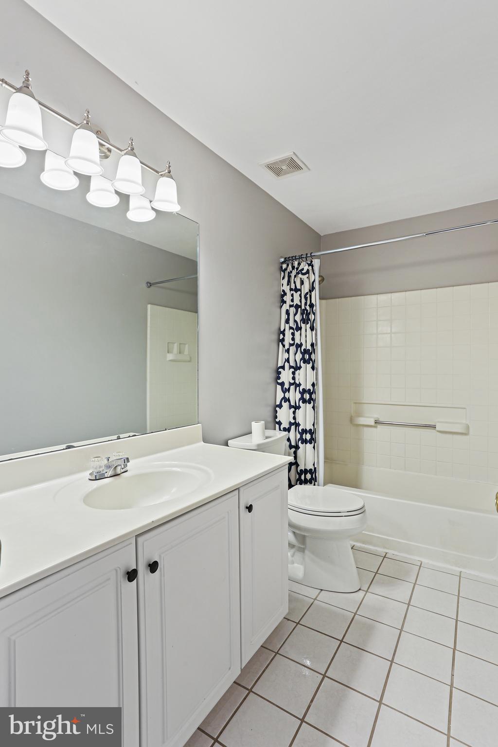 662 Howards Loop Annapolis, MD 21401 - Photo 24 of 29 a bathroom with a sink a toilet and a mirror