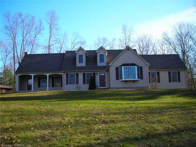 161 Leonard Road Stafford, CT 06076 - Photo 1 of 1 Exterior Front.