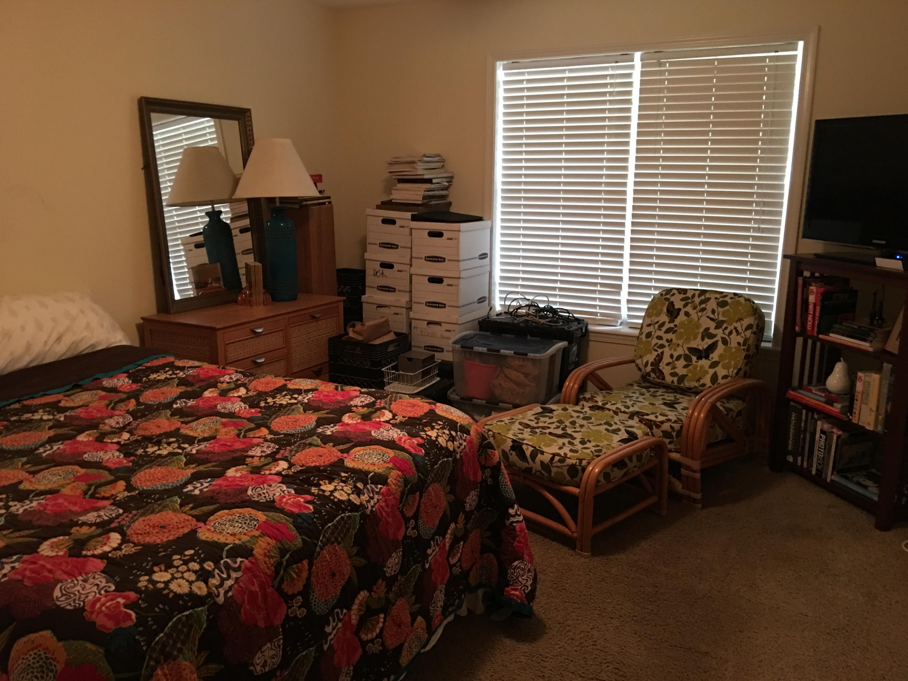 274 North Bishop Road Santa Rosa Beach, FL 32459 - Photo 12 of 17 a bedroom with two beds and a flat screen tv
